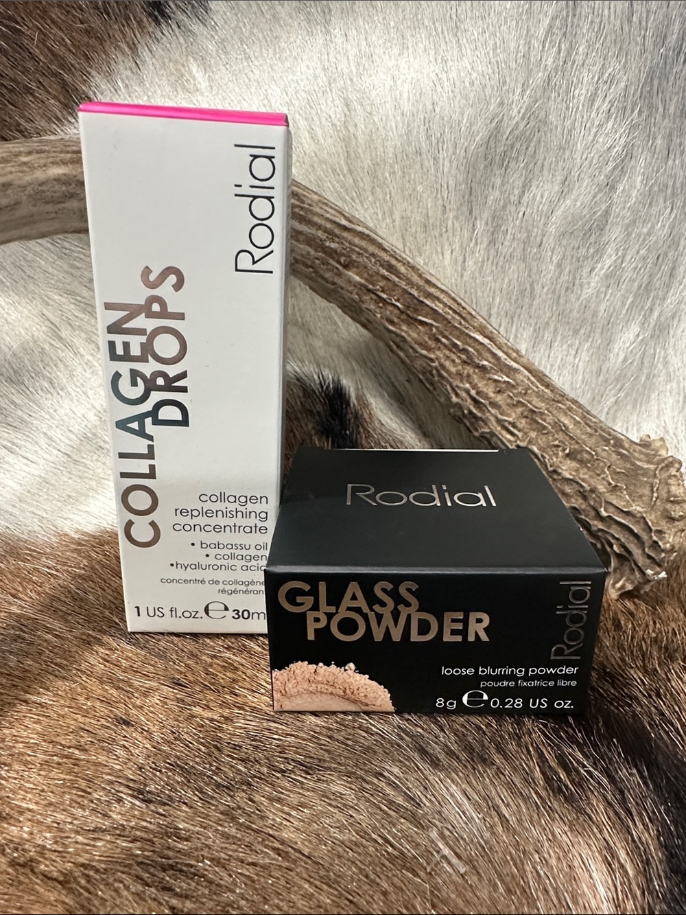 Rodial Collagen Drops & Glass Powder NIB